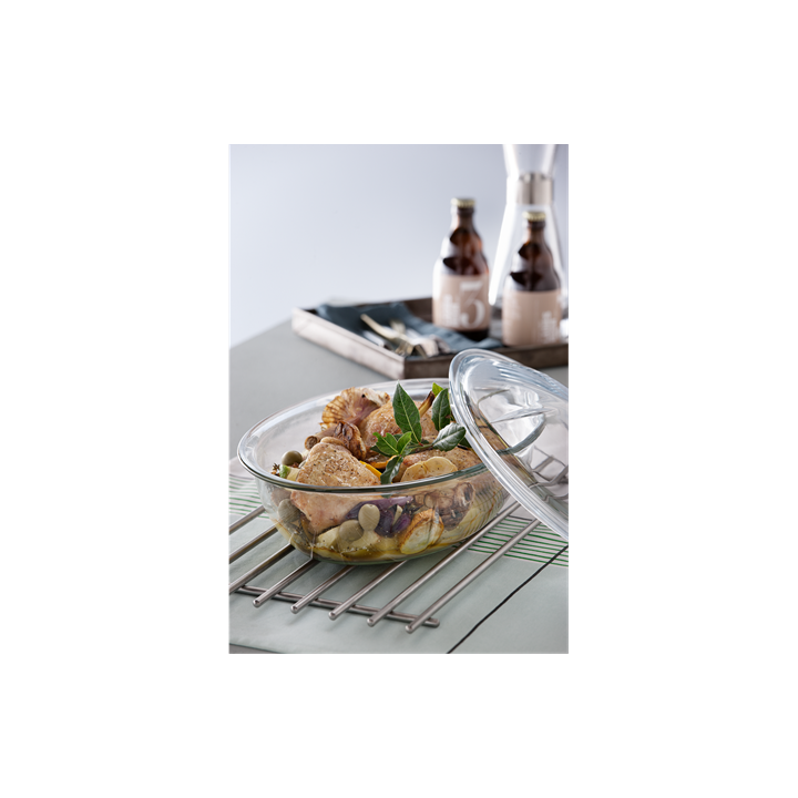 Grand Cru Cocotte med Glaslåg 5,4 L