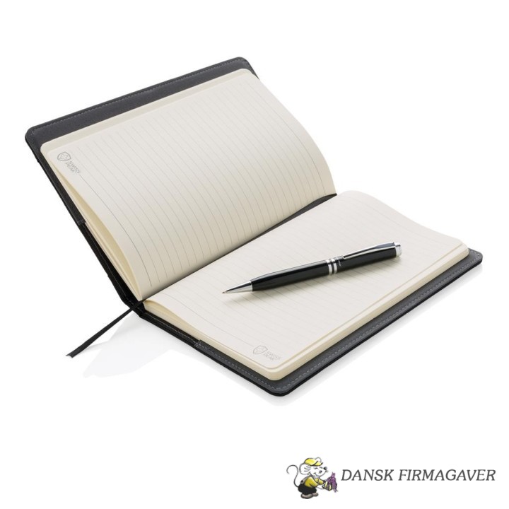 Swiss Peak refillable notebook and pen set