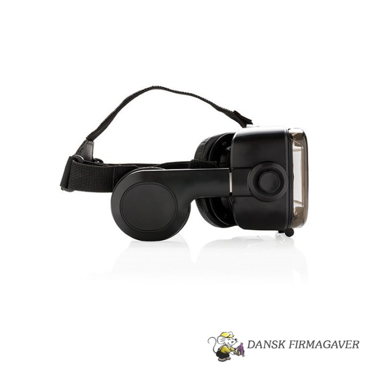 VR med integreret hovedtelefon, sort