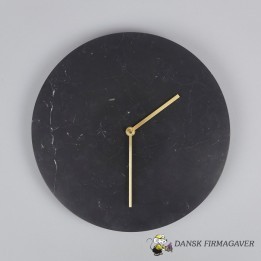 Marble wall clock
