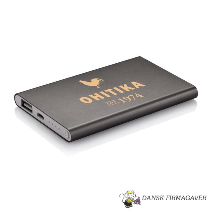 4.000 mAh tynd powerbank