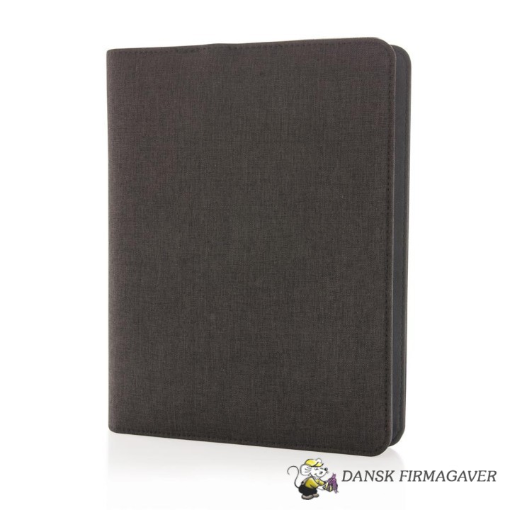 Notesbog med powerbank 3000 mAh