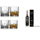 58% A.H RIISE rom samt 4 krystal glas