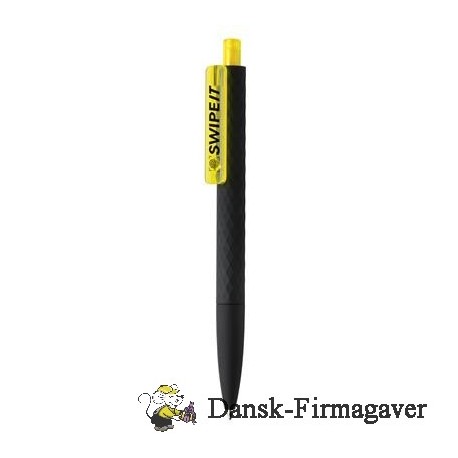 X3 sort smoothtouch pen, gul