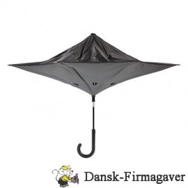 Reverse paraply 23”, grå