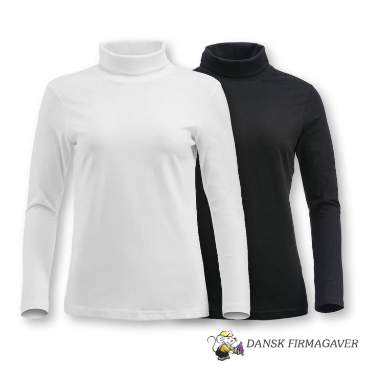 Rullekravebluse, dame, Ezel 