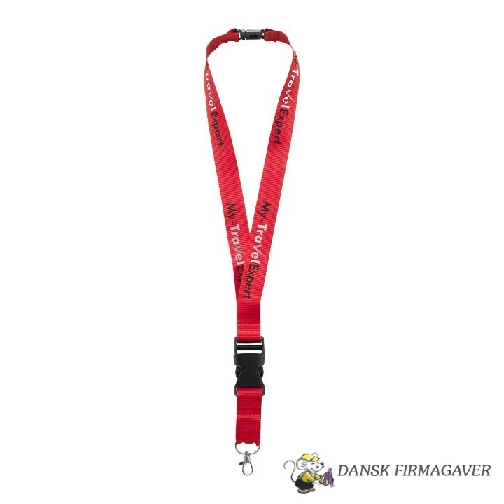 Yogi lanyard med aftageligt spænde