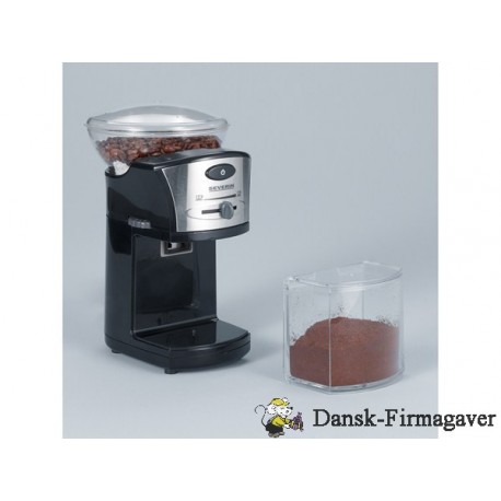 Severin kaffekværn 100watt i sort/sølv