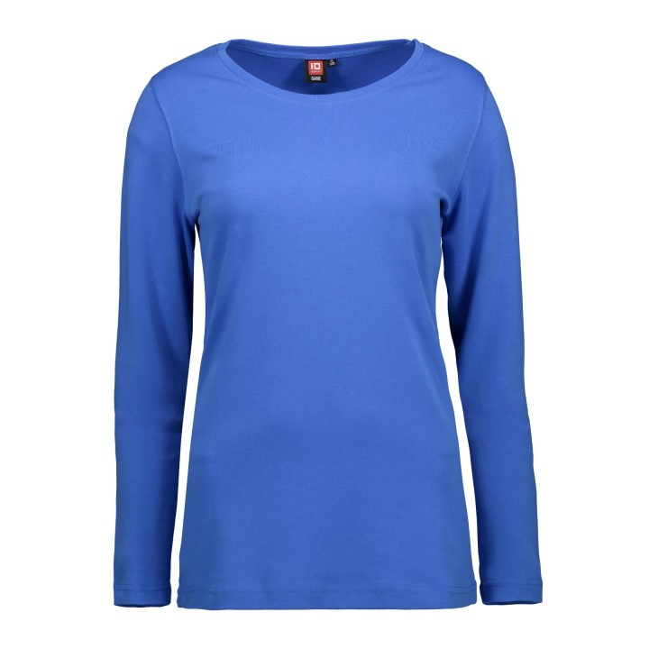 Interlock t-shirt langærmet