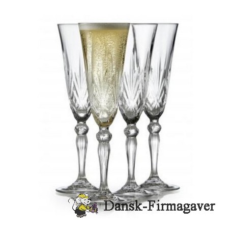 Lyngby champagne glas