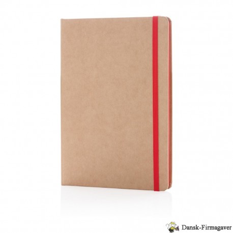 Økologisk A5 kraft notesbog