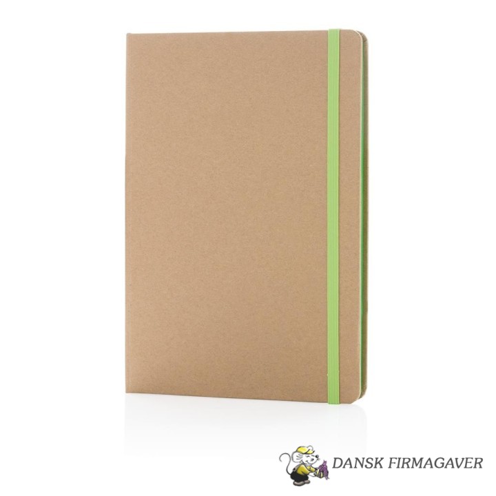Økologisk A5 kraft notesbog
