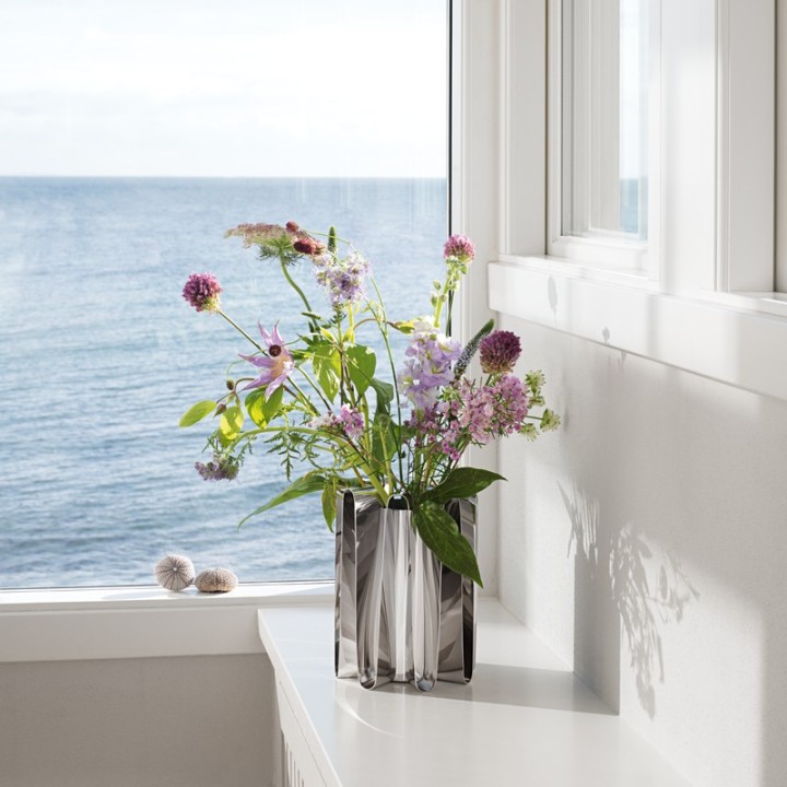 FREQUENCY VASE – RUSTFRIT STÅL