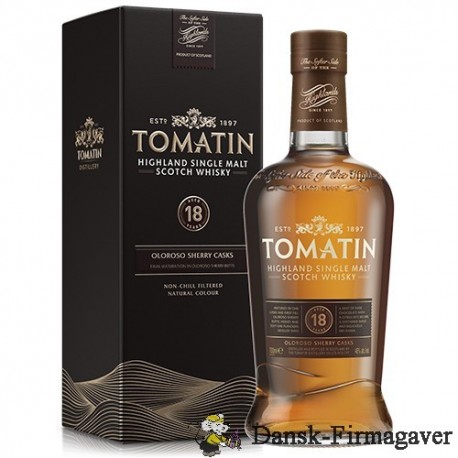 Tomatin 18 år Single Highland Malt Scotch Whisky
