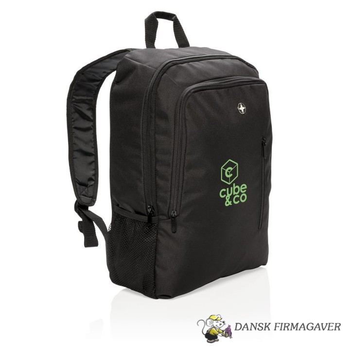 Swiss Peak 17” business laptop rygsæk, sort