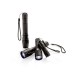 3W CREE lygte medium, sort
