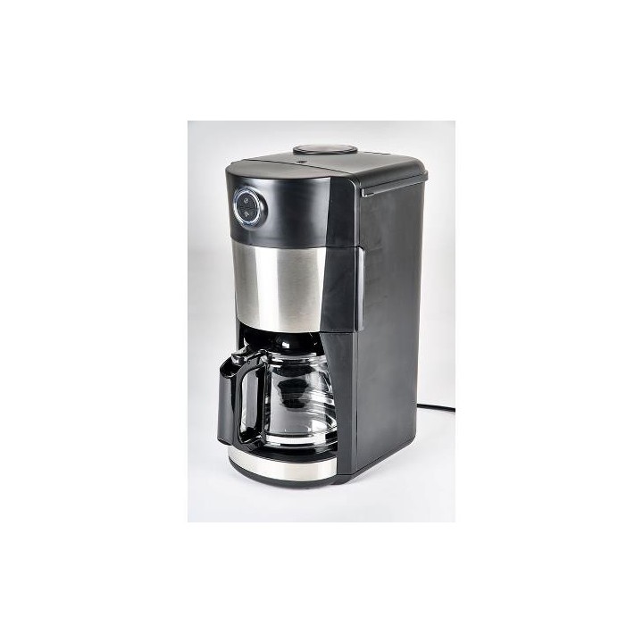Nordic Sense Kaffemaskine m. kværn 900 watt Sort/Sølv
