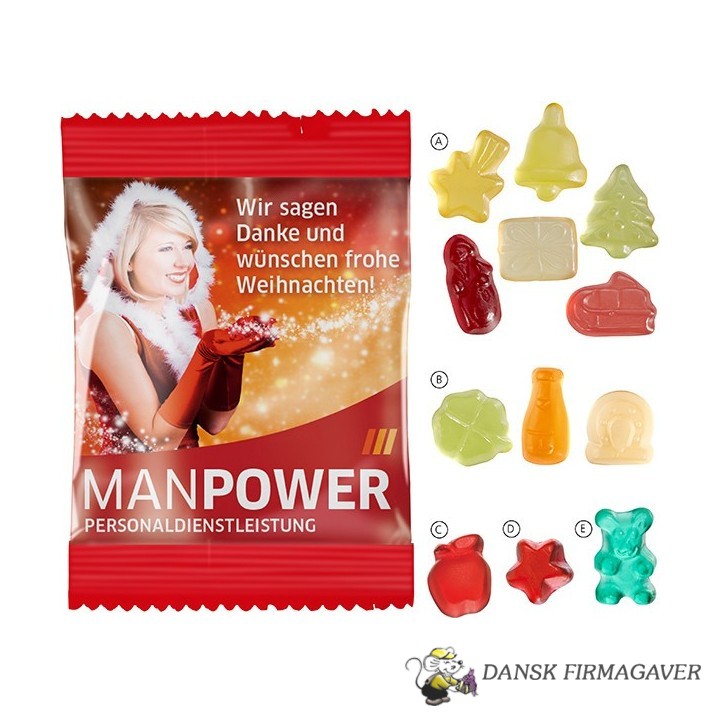 Vingummiposer med LOGO