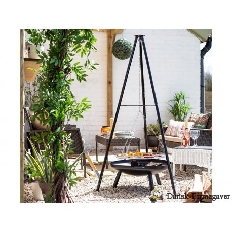 TRIPOD HÆNGEGRILL OG BÅLFAD