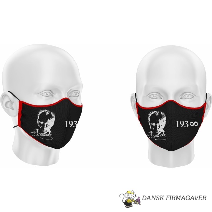 Maske med logo..