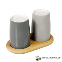 Stelton - Emma Salt and Peber Sæt - Grå