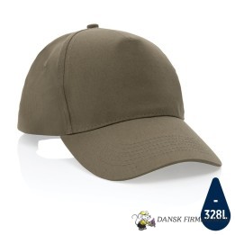 Impact 5 panels cap, 190gr genanvendelig bomuld, med AWARE™