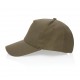 Impact 5 panels cap, 190gr genanvendelig bomuld, med AWARE™