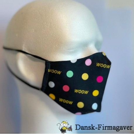 Maske 3 Lags med eget logo