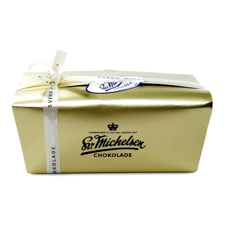 Guldæske m/chokoladeæg  - Ballotiner