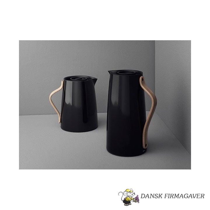 Stelton - Emma Termokande 1L og 1,2 L - Sort