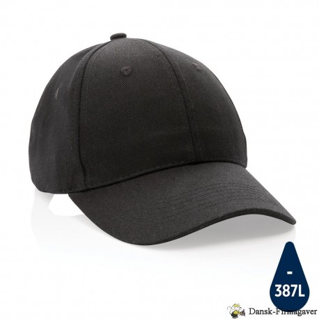 CAP - Impact 6 panels cap, 280 gr genanvendt bomuld, AWARE™ tracer