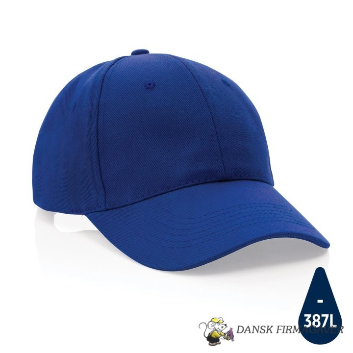 CAP - Impact 6 panels cap, 280 gr genanvendt bomuld, AWARE™ tracer