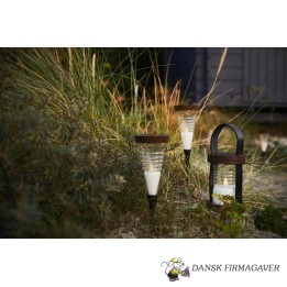 Aston Solar Fakkel, H45 cm, Sort/Brun
