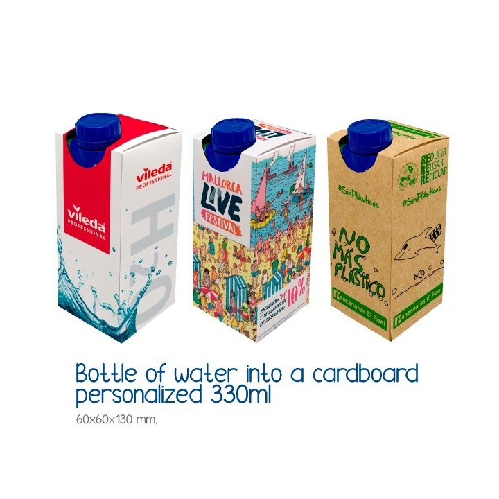Karton Vand 33 cl