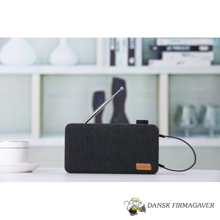 Bluetooth højttalere DAB+/FM, samt indbygget batteri