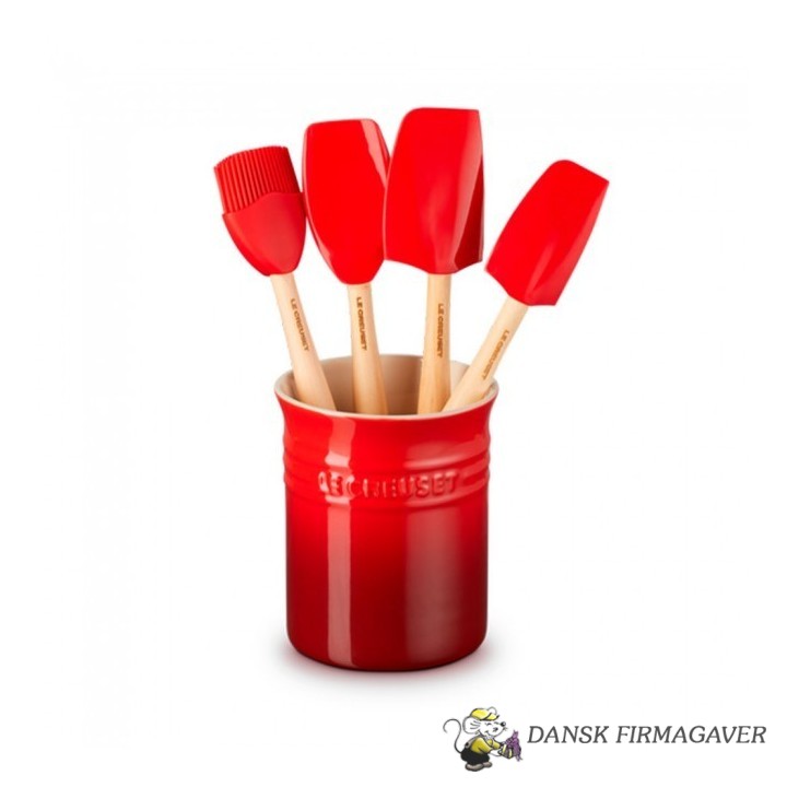 Le Creuset redskabskrukke m. 4 Craft redskaber