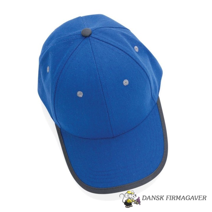 Impact AWARE™ børstet rcotton 6 panel kontrast cap 280gr