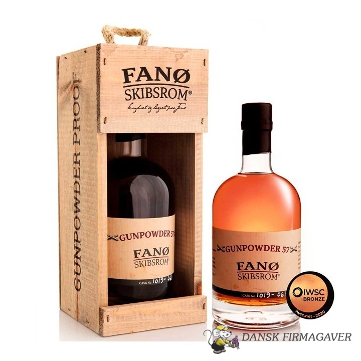 Fanø Skibsrom Gunpowder 57%