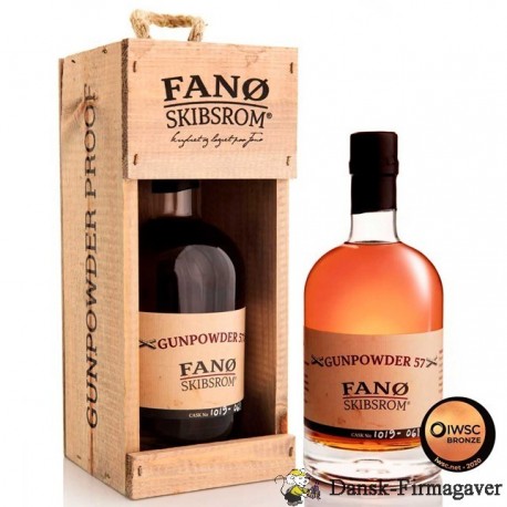 Fanø Skibsrom Gunpowder 57%