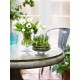 OLD ENGLISH BLOMSTERSKÅL & VASE