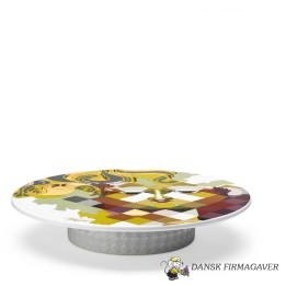 Bjørn Wiinblad Serveringsfad, Gobelin, multicolor, Ø30 cm