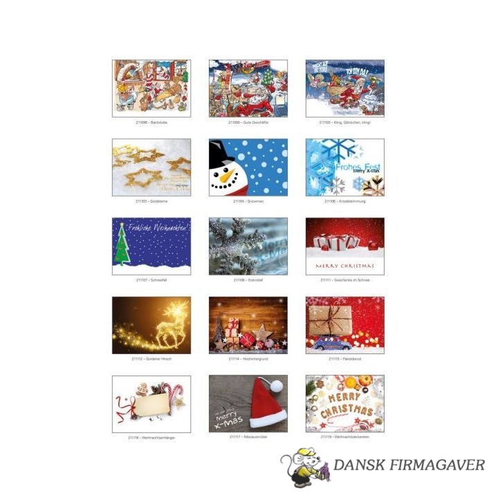 Julekalender med eget logo