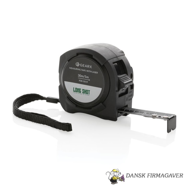 Gear X målebånd 5M, med 30M laser