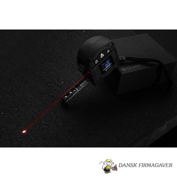Gear X målebånd 5M, med 30M laser