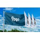 Flag med Logo
