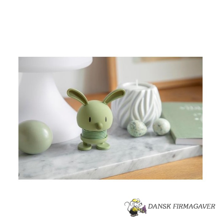 Hoptimist Soft Bunny  eller Lambert Hoptimist 7,5 x 5,8 x 9 cm S Olive