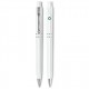 Kuglepen med logo - model RAJA Chrome Recycled