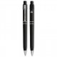Kuglepen med logo - model RAJA Chrome Recycled
