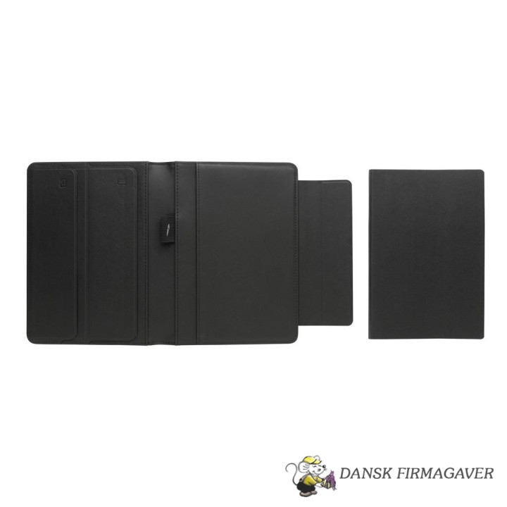 Swiss Peak Heritage A5 portfolio med, sort