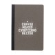W001.40  Coffee Notebook A5 notesbog